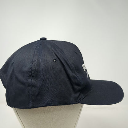 KC Panasonic Heavy Duty Sound Hat Black Snapback Structured Cotton Vintage