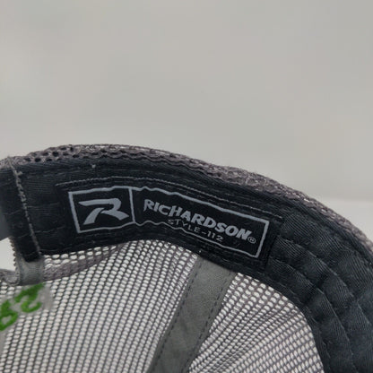 Advisors Excel Snapback Trucker Hat Black OS Adjustable Mesh Back Richardson