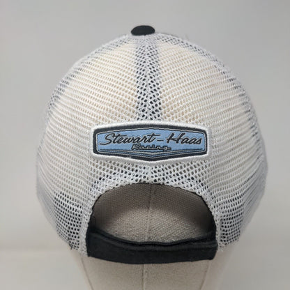 GoDaddy.com Strapback Mesh Back Trucker Hat Black One Size Stewart-Haas Racing