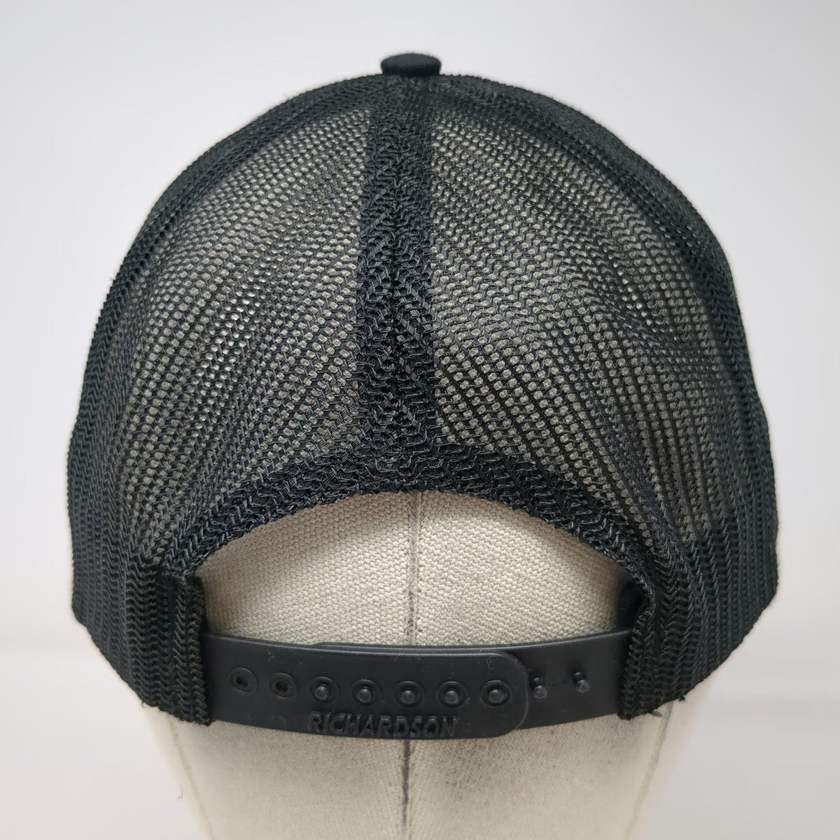 Richardson Trucker Hat Black One Size P.J. Whelihan's Pub Restaurant Mesh Back