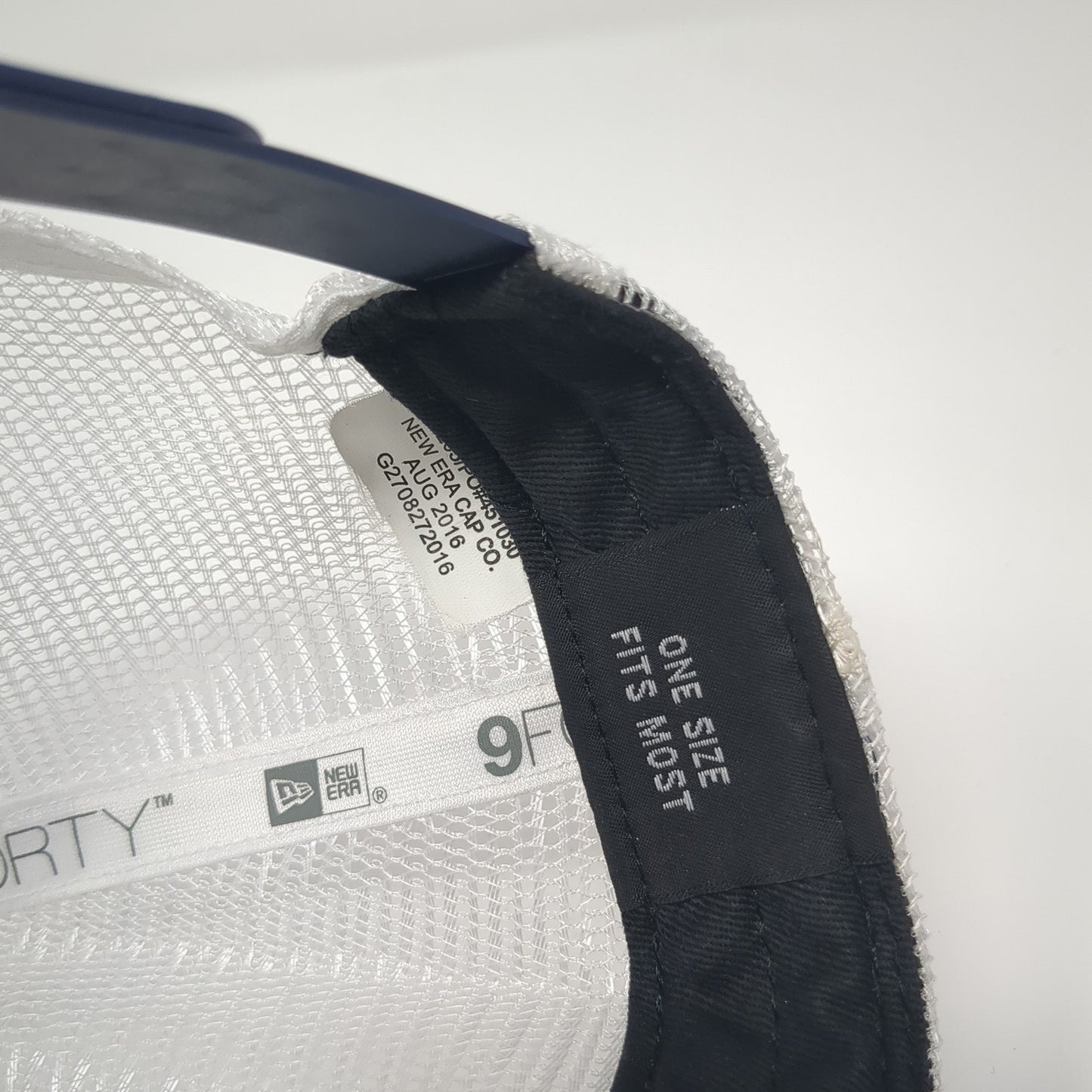 MVHS Football Trucker Hat Blue One Size Adjustable Embroidered 9Forty New Era