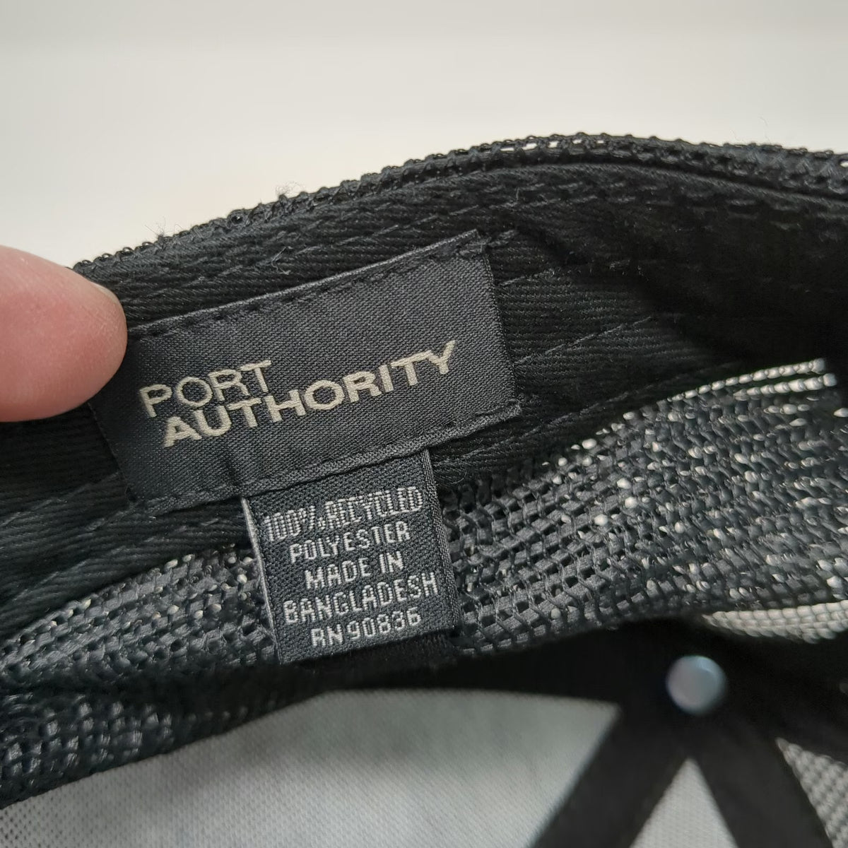 Port Authority Trucker Hat Black OSFM Mesh Keller Williams Realty Boise Idaho