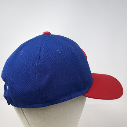 New Era MLB Philadelphia Phillies Baseball Cap Blue Red One Size Strapback Hat