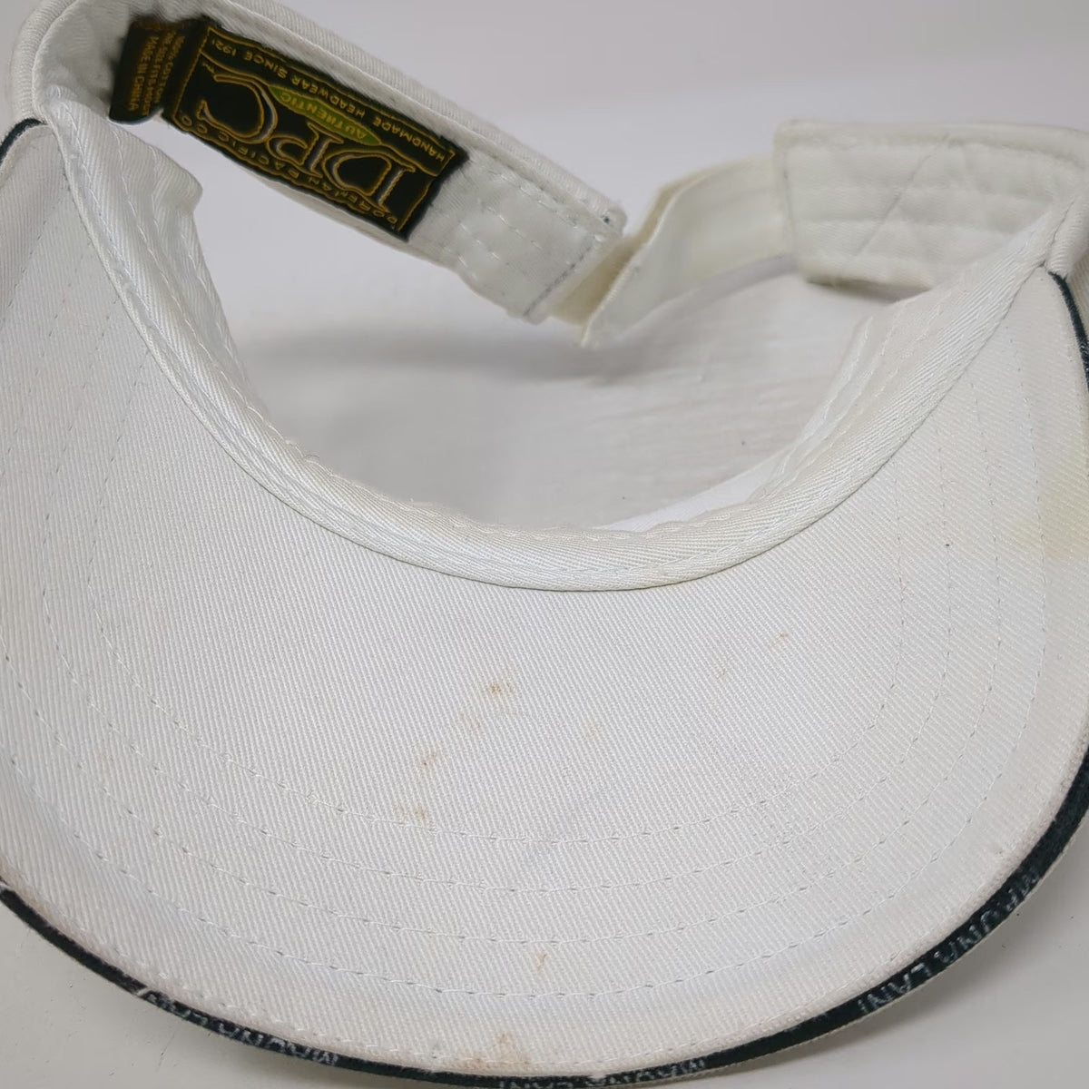 DPC Mauna Lani Big Island Visor White One Size Marlin Fishing Golf Strapback Hat