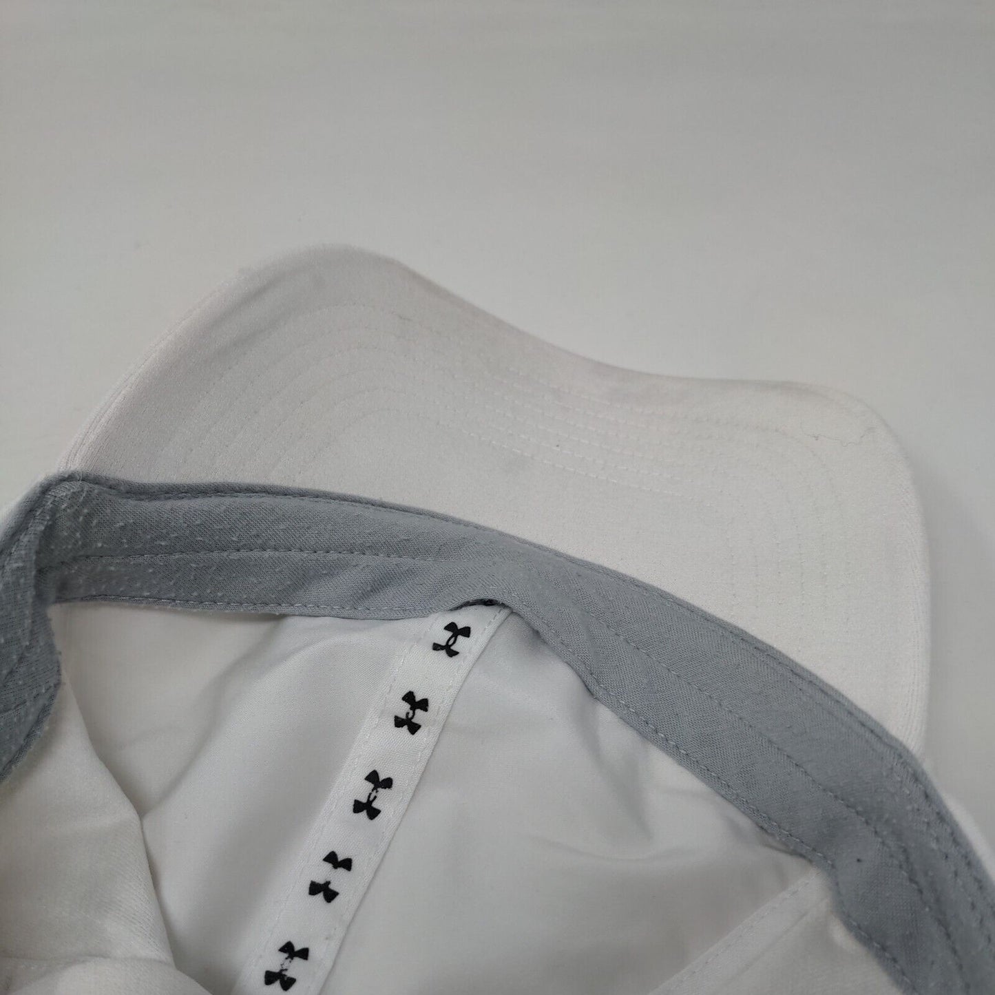 Under Armour Slideback Hat White One Size Solid Adjustable Embroidered