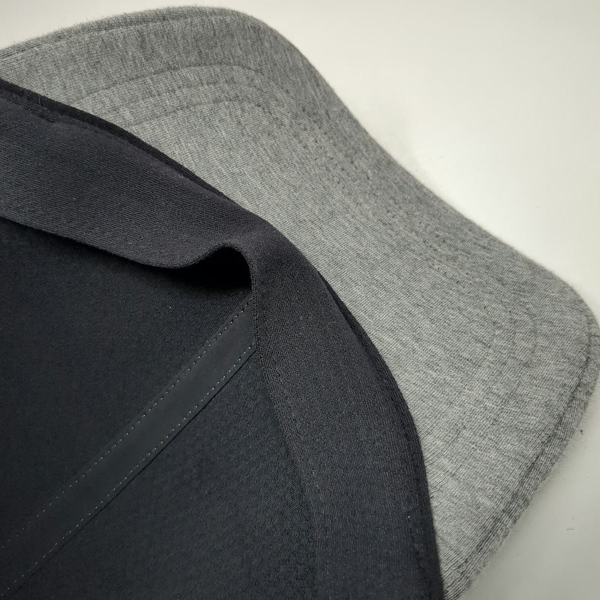 lululemon Baseball Cap Gray One Size Slideback Stretch Cotton Blend Logo Hat