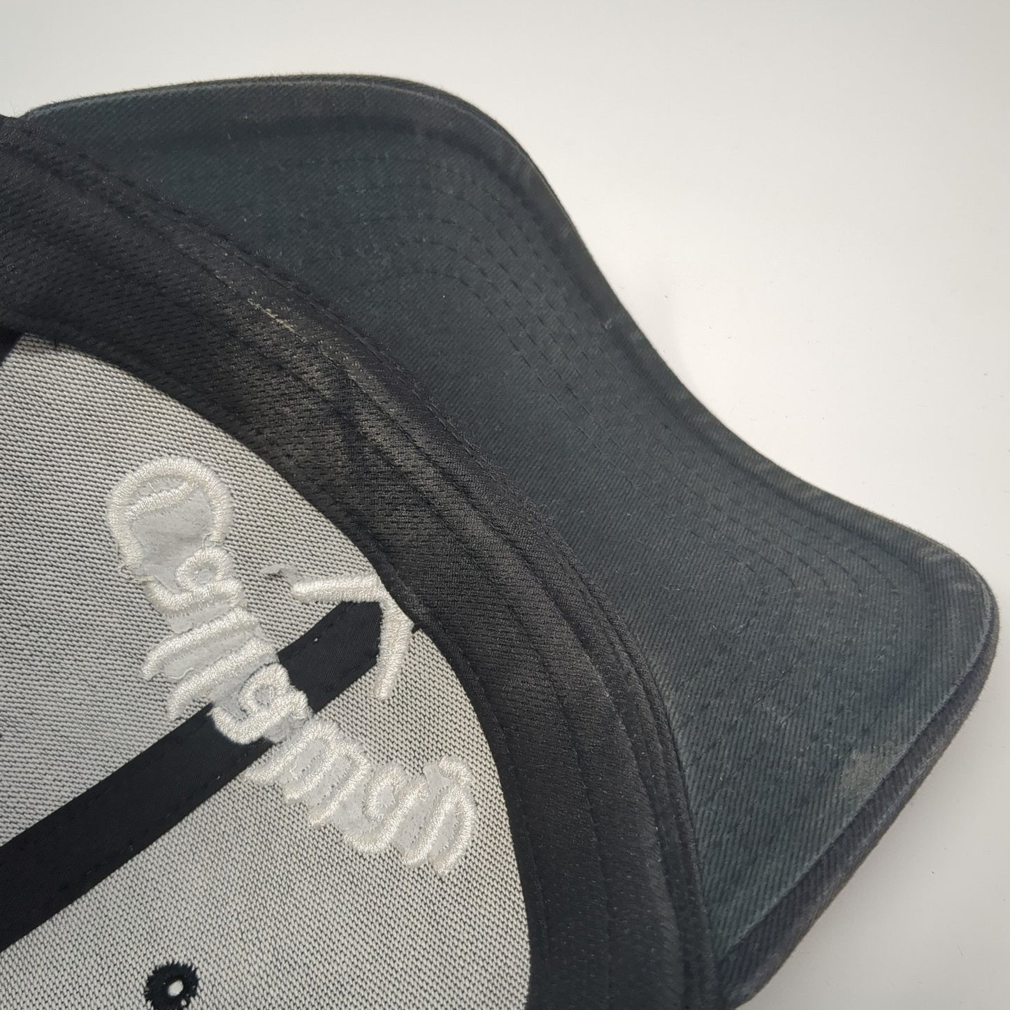 Callaway Spell Out Strapback Hat Black One Size Tour Authentic 6 Panel