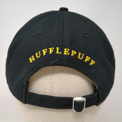 Harry Potter Baseball Cap Black One Size Hufflepuff Badger Logo Embroidered Hat