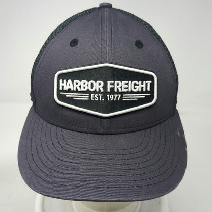 Harbor Freight Trucker Hat Gray One Size Mesh Snapback HFT Est 1977 Logo Patch