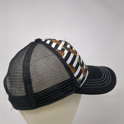 Pineapple Snapback Trucker Hat Multicolor One Size Adjustable Mesh Back 6 Panel