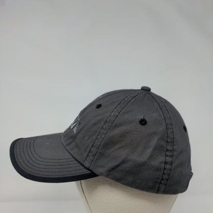 MWP Strapback Hat Gray OSFA Adjustable Embroidered Vented Holes Port Authority