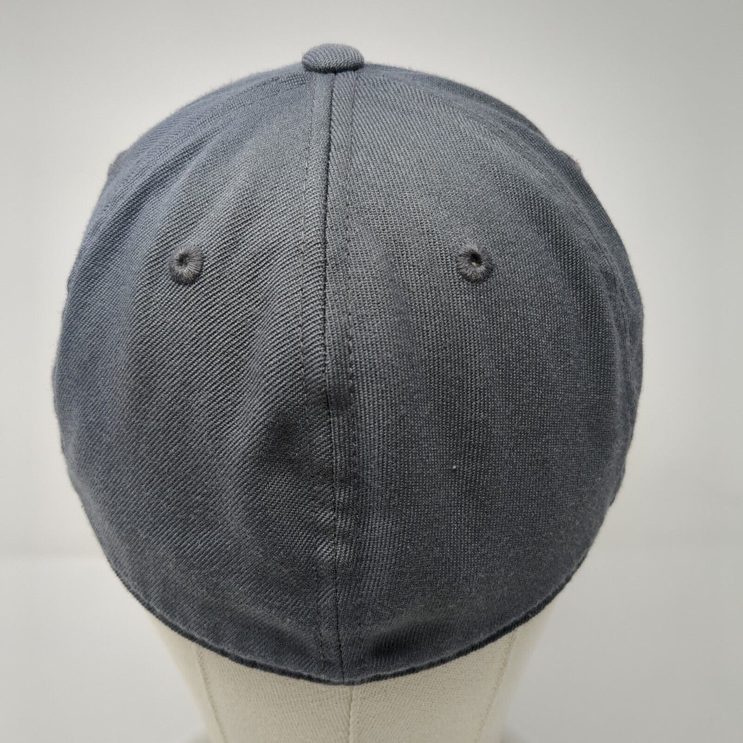 Idaho Fitted Hat Gray 6 7/8-7 1/4 Embroidered 210 Fitted Solid 6 Panel