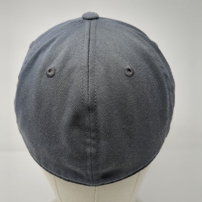 Idaho Fitted Hat Gray 6 7/8-7 1/4 Embroidered 210 Fitted Solid 6 Panel