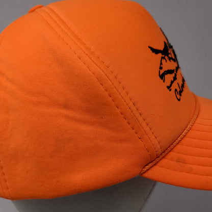 Colorado Snapback Hat Orange One Size Adjustable Embroidered 6 Panel Nissin Cap