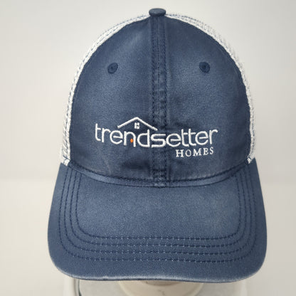 Trendsetter Homes Mesh Back Trucker Hat Blue One Size Outdoor Cap