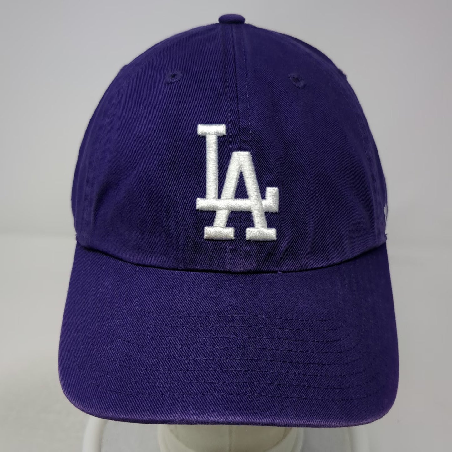 '47 Los Angeles Dodgers MLB Baseball Cap Purple One Size Embroidered Logo Hat