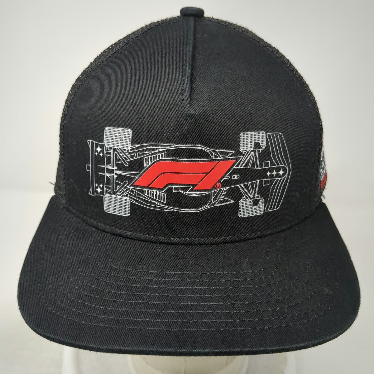 Formula 1 Trucker Hat Black One Size Las Vegas Grand Prix F1 Racing Snapback Cap