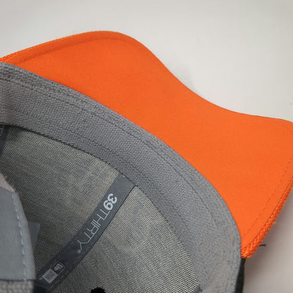New Era Cincinnati Bengals NFL Cap Hat Black Orange M 39THIRTY Embroidered Mesh