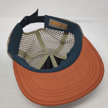 Richardson Baseball Cap Orange One Size Mesh Back MISSION43 Idaho Outdoor Hat