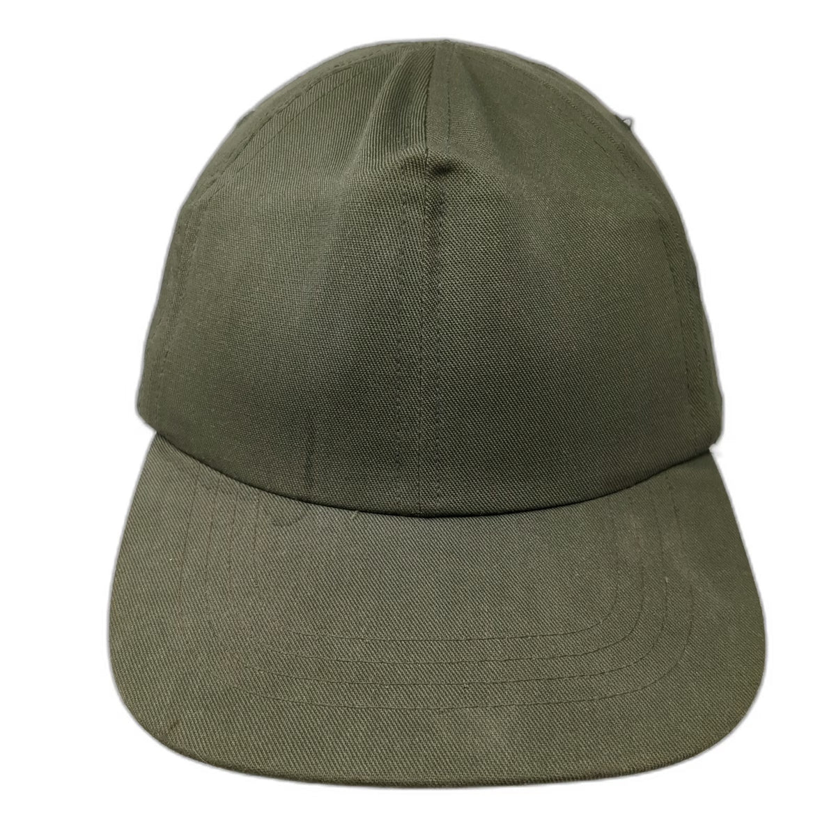 M&B Headwear Co Cap Green 7 Fitted Hot Weather Military US Army Hat Vintage