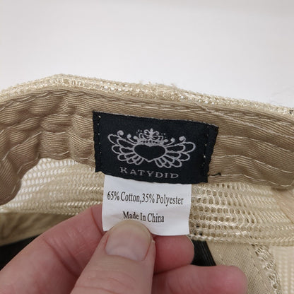 Boy Mom Strapback Trucker Hat Multicolor OS Adjustable Mesh Back Distressed