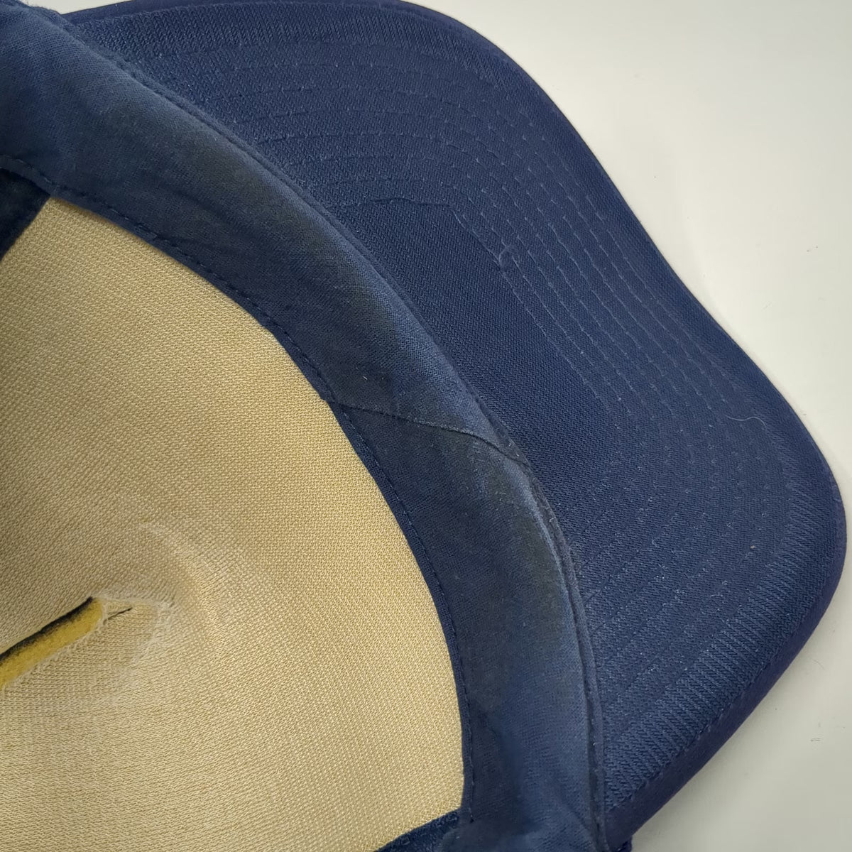 Rain For Rent Trucker Hat Blue One Size Foam Mesh Snapback Rope Industrial Logo