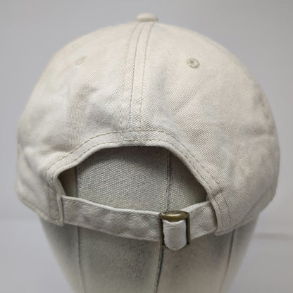 Cap America Lamb Weston Potato Logo Beige Baseball Hat One Size Adjustable Slide