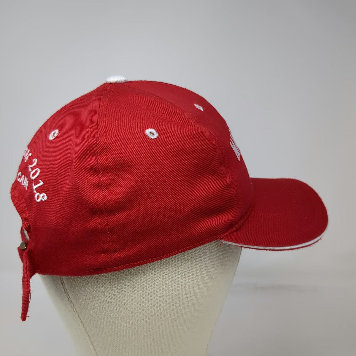 Majestic Resorts Baseball Cap Red White One Size Punta Cana Christmas 2018 Hat