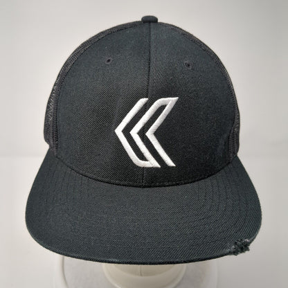 Kalletka Undersea Co. Snapback Trucker Hat Black One Size Mesh Back