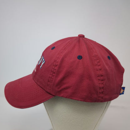 Attitude 101 Baseball Cap Red One Size Tuscany Casino Las Vegas Embroidered Hat