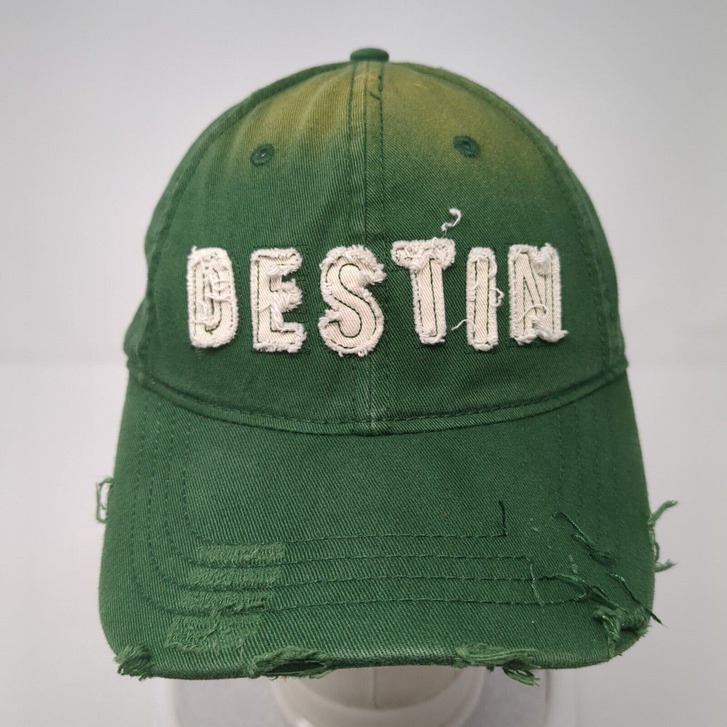 Bestin Strapback Hat Green One Size Adjustable Marco Destin 6 Panel