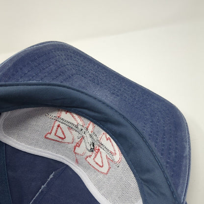 B1B Lancer Baseball Cap Blue One Size Adjustable Embroidered Denim 6 Panel