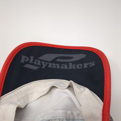 Playmakers Strapback 5 Panel Hat Gray One Size Run Walk Live Boco Gear