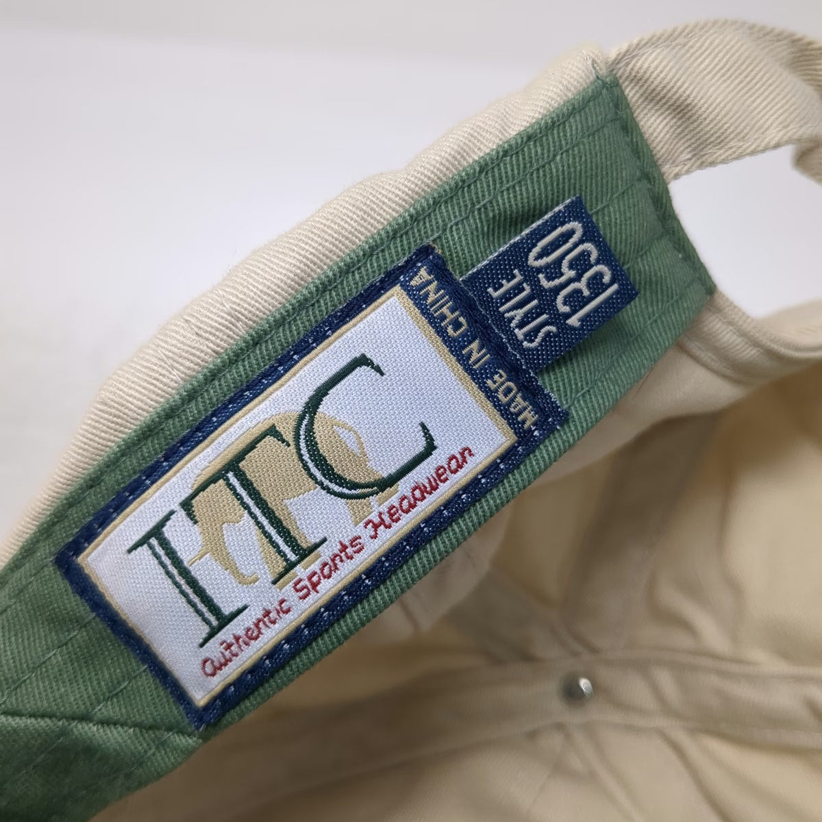 ITC Baseball Cap Beige One Size Guide Service Northwest Fishing Slideback Hat