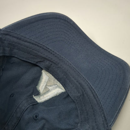 Eddie Bauer First Ascent Baseball Cap Blue One Size Slideback Hat Embroidered