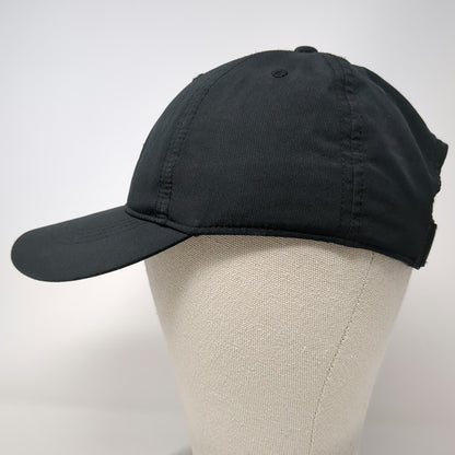 Nike Golf Baseball Cap Black One Size Embroidered Swoosh Strapback Sport Hat