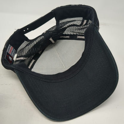 Hoonigan Trucker Hat Black One Size Mesh Back Snapback Logo Patch Racing Car