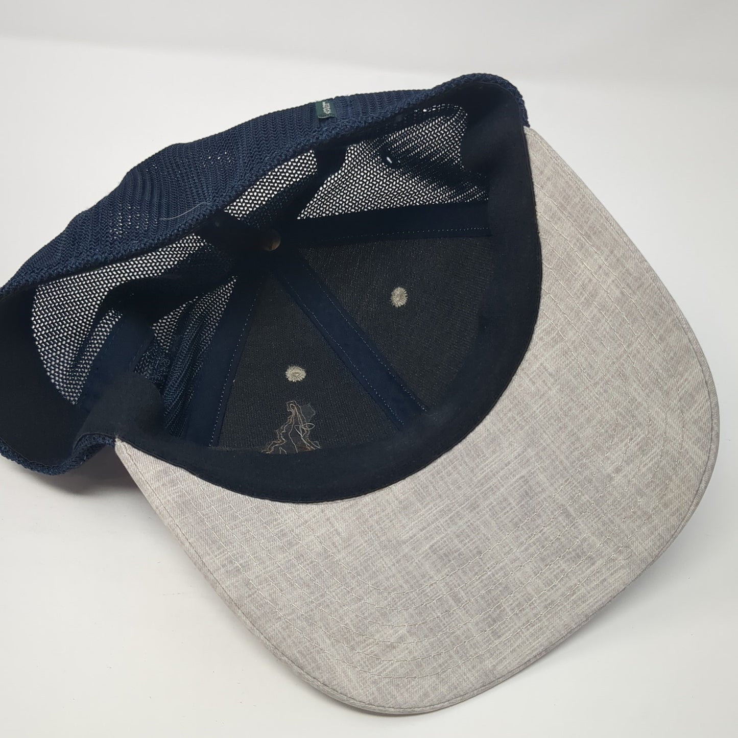 Idaho Leather Patch Fitted Mesh Back Trucker Hat Multi Medium Legacy