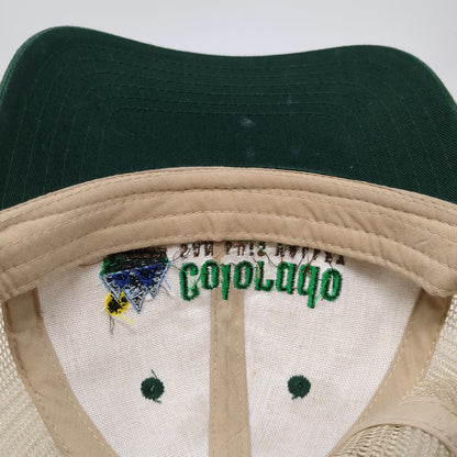 Otto Trucker Hat Beige Green One Size Colorado San Luis Valley Potatoes Snapback