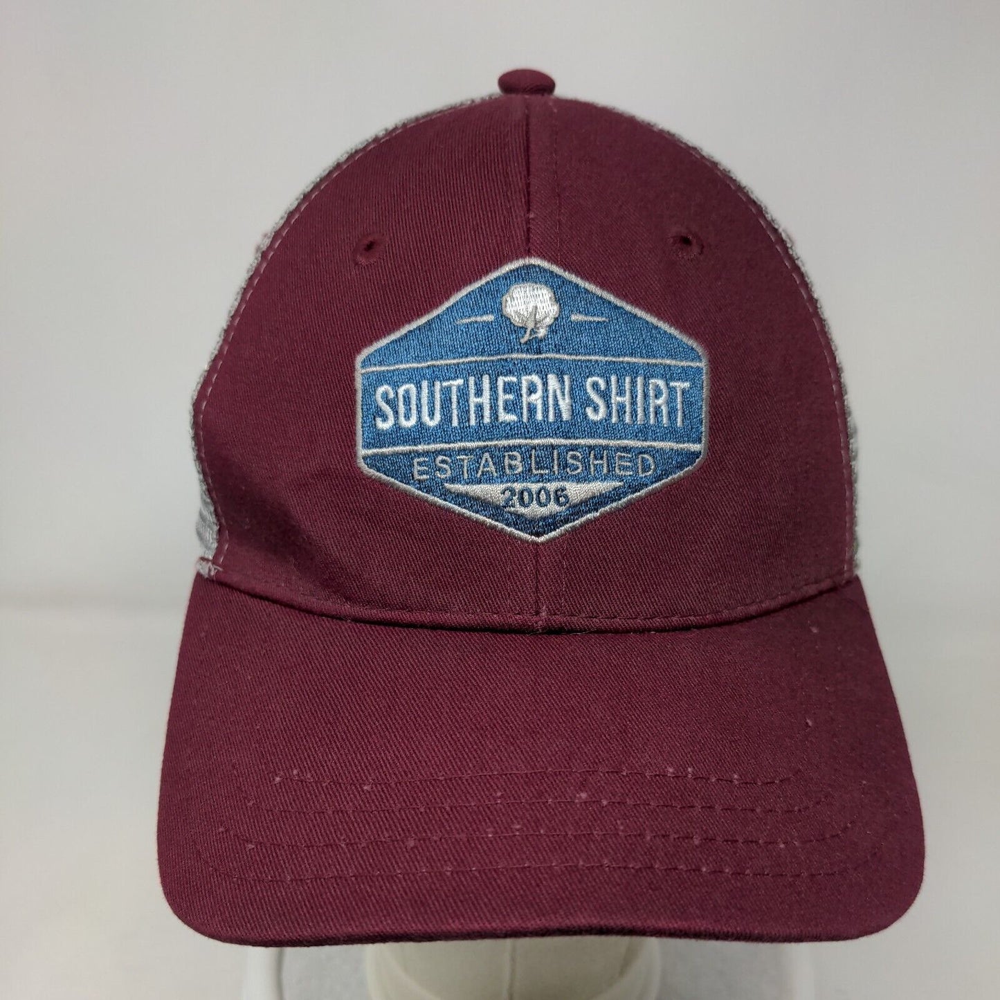 Southern Shirt Snapback Mesh Back Trucker Hat Multi One Size Colorblock