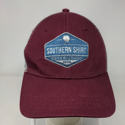 Southern Shirt Snapback Mesh Back Trucker Hat Multi One Size Colorblock