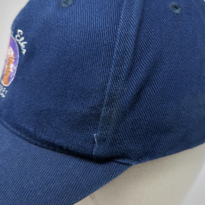 Cotton Deluxe Blue Baseball Cap OSFM Carteret Elks Lodge 2235 BPOE Slideback Hat