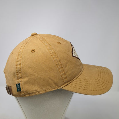 Legacy Baseball Cap Brown One Size Montana Bison Patch Slideback Cotton Hat