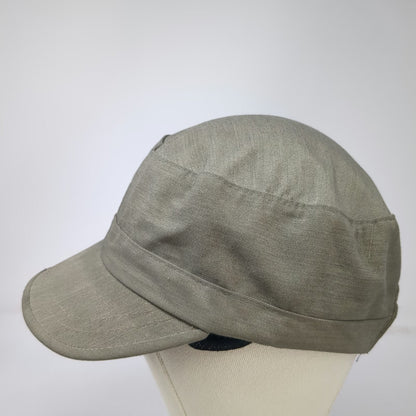 Army Cap Green One Size Adjustable Strap Solid Blank Military Cadet Twill Hat