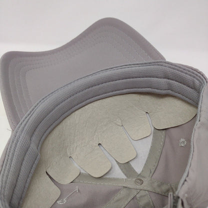 Cove Club Strapback Hat Gray OSFA Sun Protection SPF 50 Pukka W/Tags