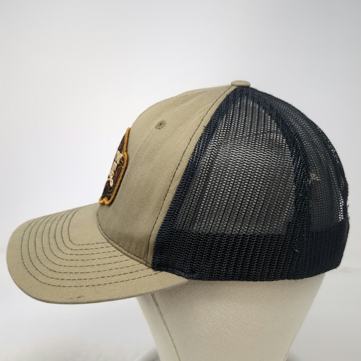 Richardson Trucker Hat Green One Size Good Time Charlie Patch Snapback Mesh