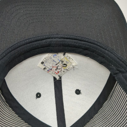 Yupoong Trucker Hat Black One Size Micron Emergency Response Team Mesh Back