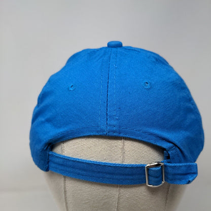 Unbranded Slideback Hat Blue One Size Solid Blank Adjustable 6 Panel
