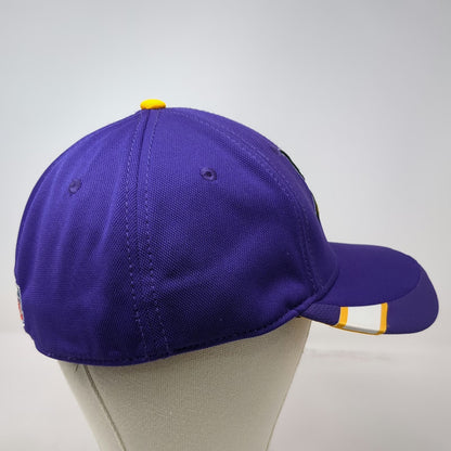 Minnesota Vikings NFL Reebok Cap Purple XL Onfield Stretch Fit Curved Brim Logo