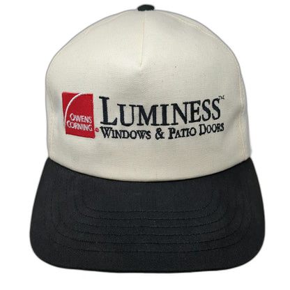 5 Panel Beige Black One Size Owens Corning Luminess Pink Panther USA 1995 Hat